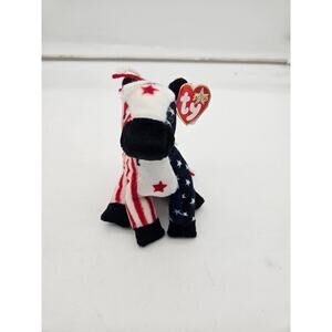 Ty Beanie Baby Lefty 2000 The Donkey With Tags